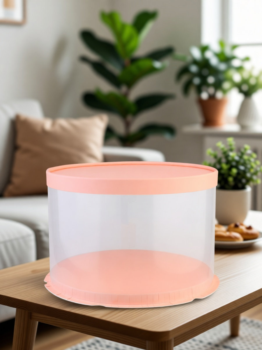 1Pcs Cake Box Paper Lid Plasti - đánh giá và giá Cookies Pack