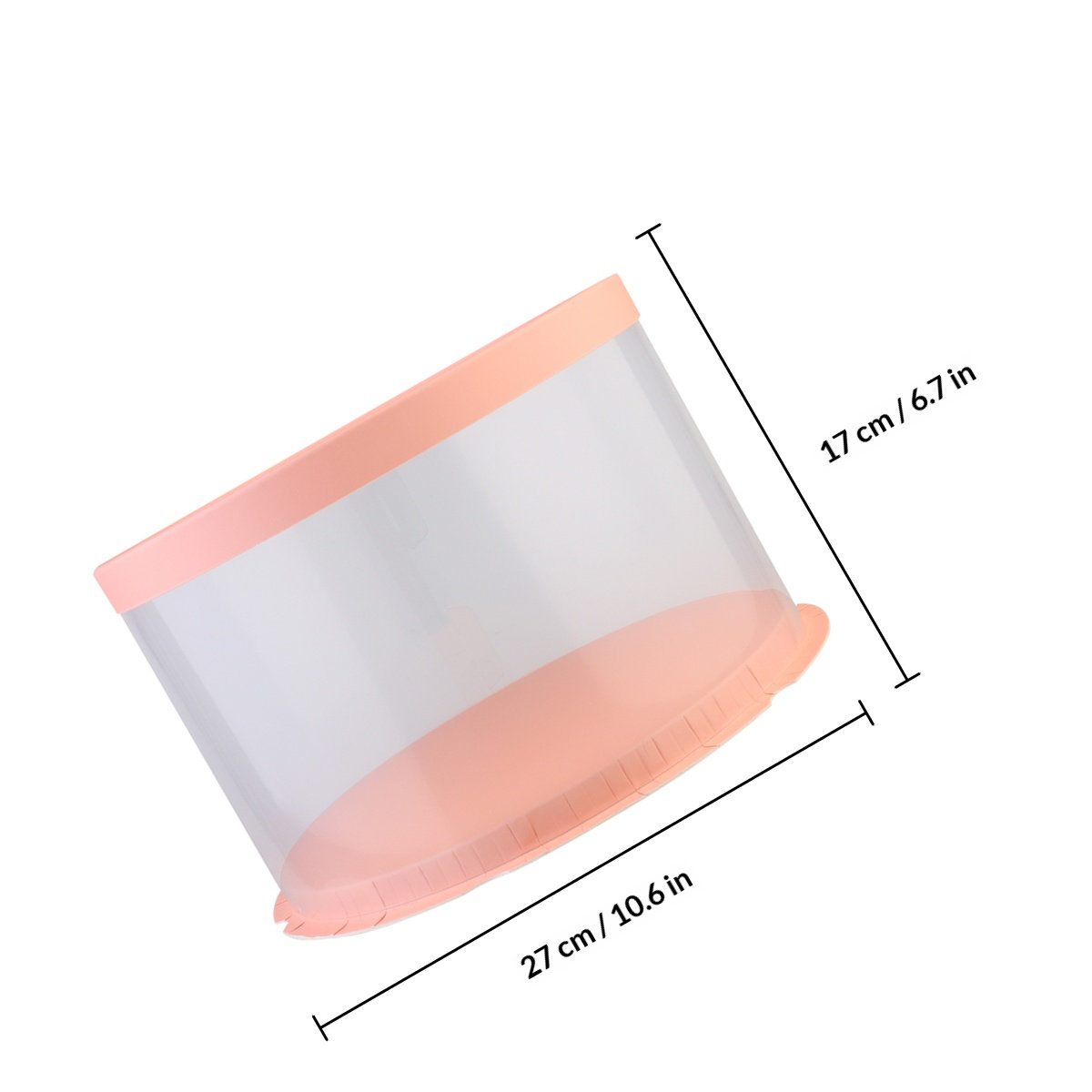 1Pcs Cake Box Paper Lid Plasti - đánh giá và giá Cookies Pack
