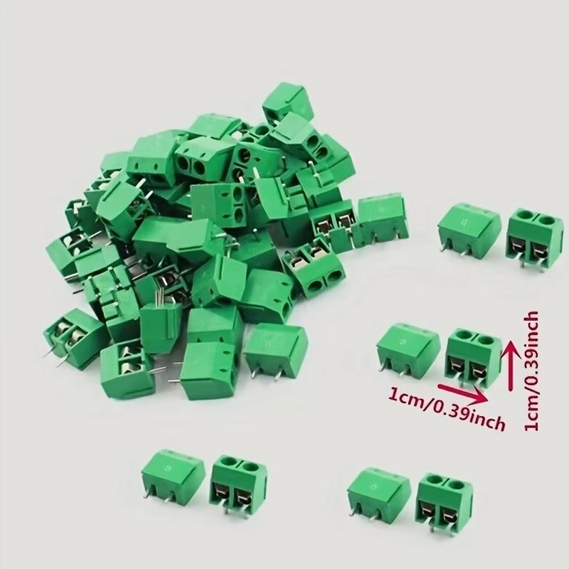 50PCS PCB Terminal Block Conne - đánh giá và giá Nuts Mix