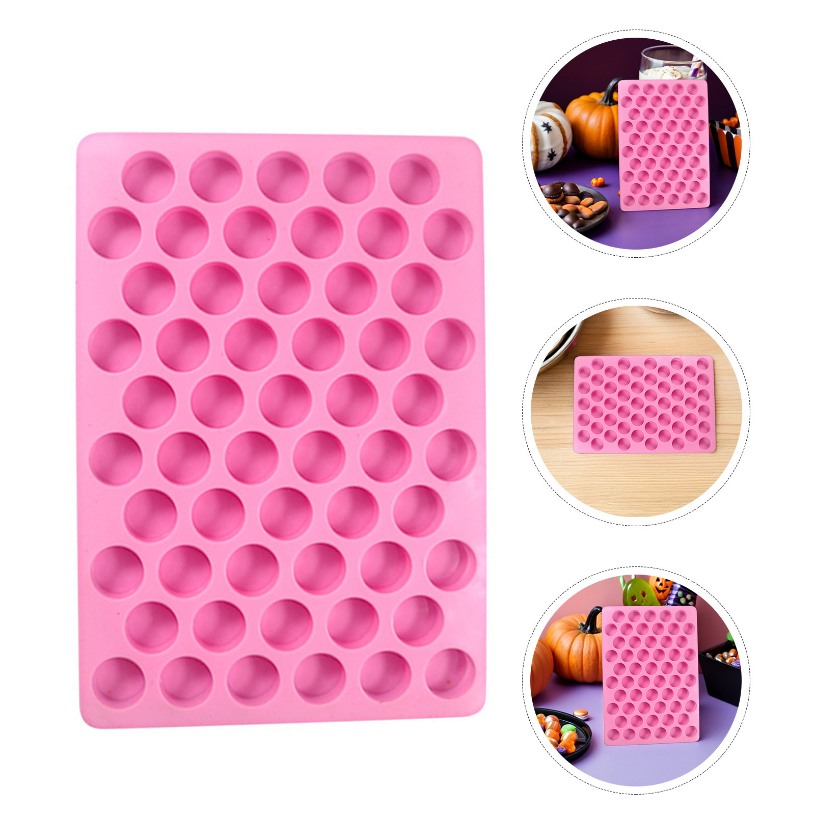 2Pcs Silicone Circle Molds Dia - đánh giá và giá Gummy Candy