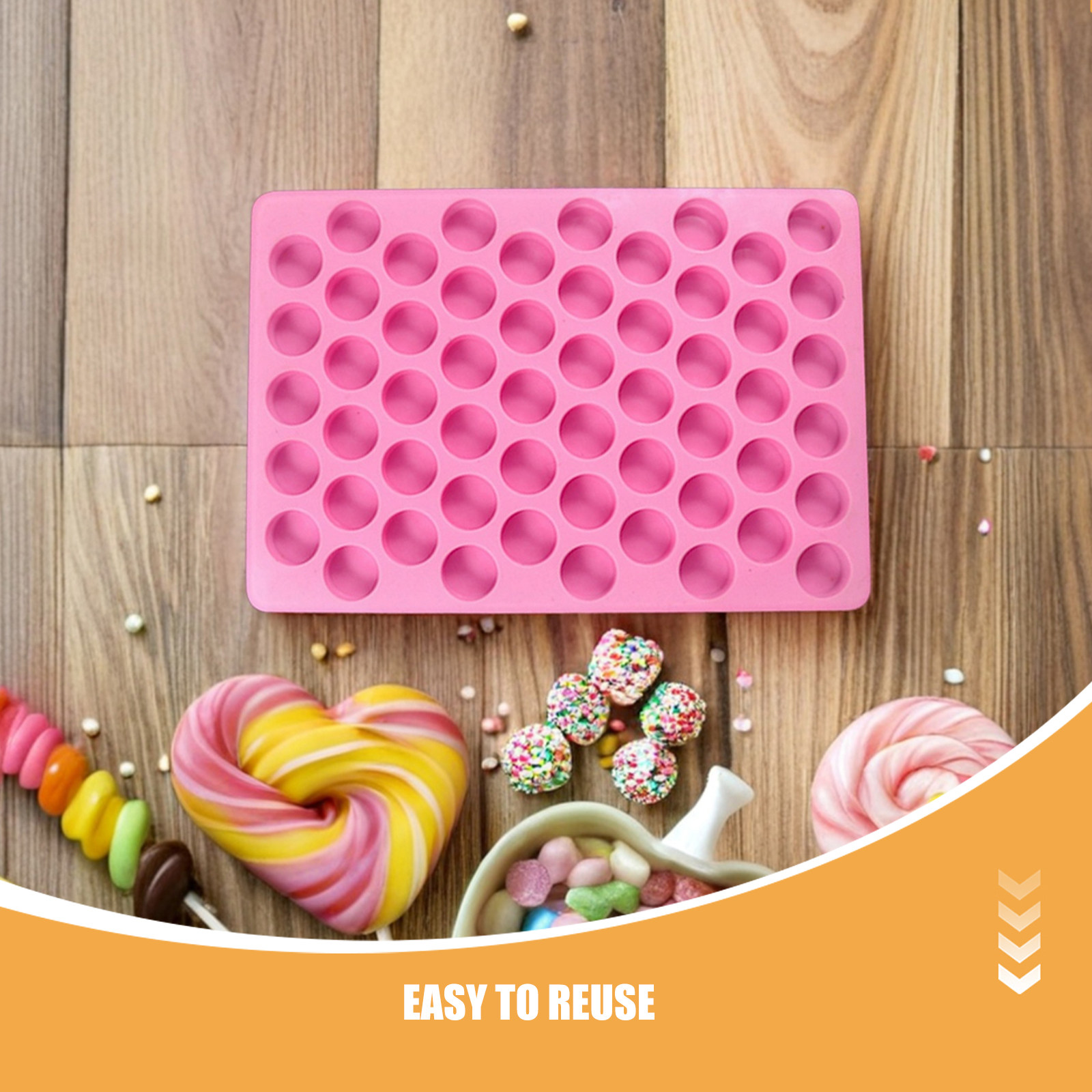 2Pcs Silicone Circle Molds Dia - đánh giá và giá Gummy Candy