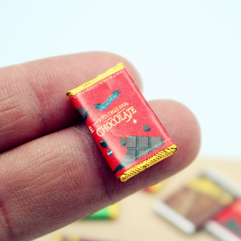 1/12 Miniature Dollhouse Mini  - đánh giá và giá Chocolate Snack