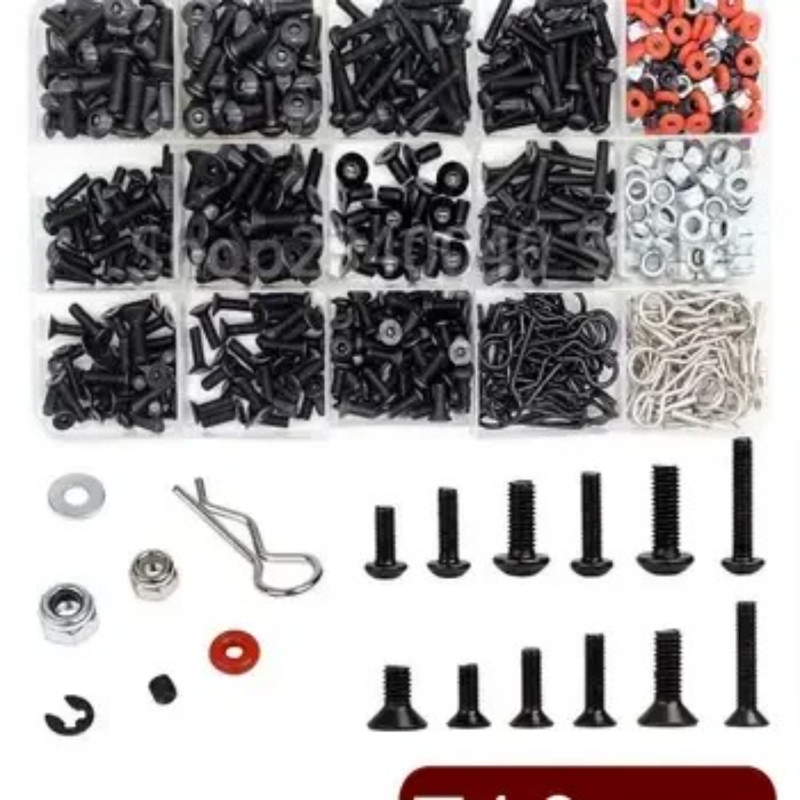 500pcs Universal RC Screw Kit  - đánh giá và giá Nuts Mix