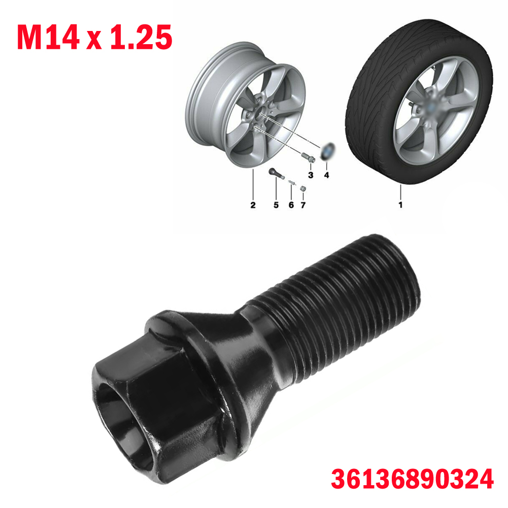1pc Wheel Nut Stud Bolt 361368 - đánh giá và giá Nuts Mix