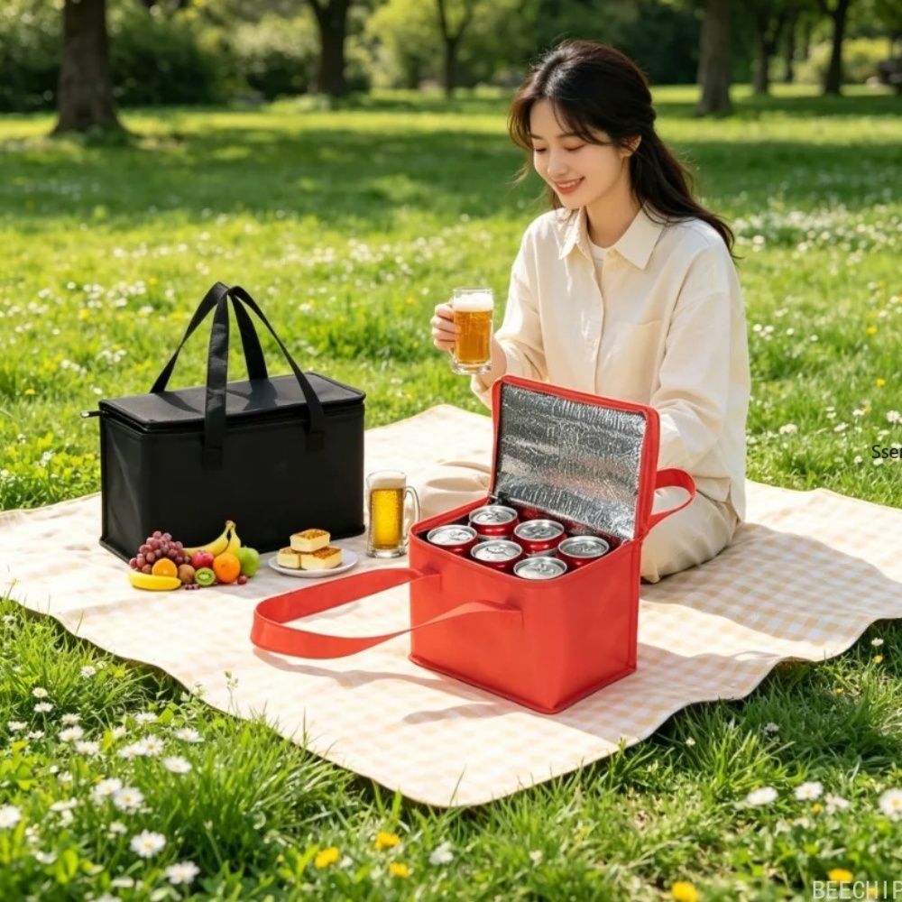 Portable Lunch Cooler Bag Fold - đánh giá và giá Food Snacks Delivery