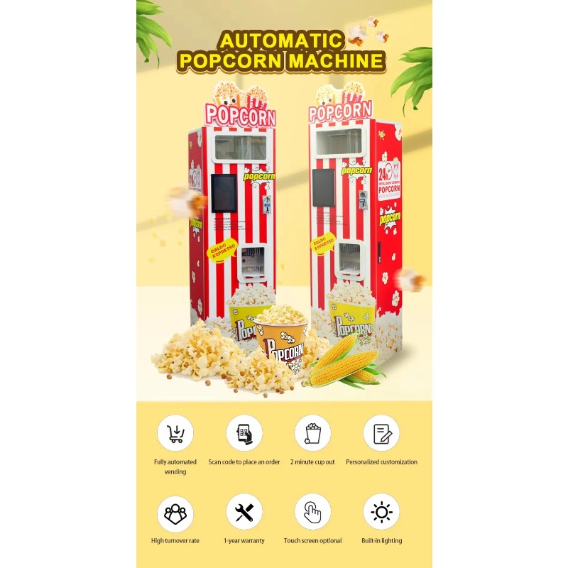 Customized New Automatic Popco - đánh giá và giá Popcorn