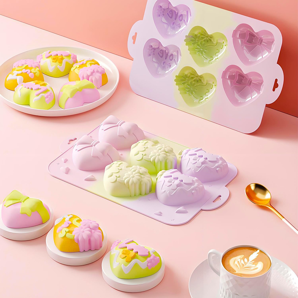 Heart Silicone Molds Chocolate - đánh giá và giá Gummy Candy