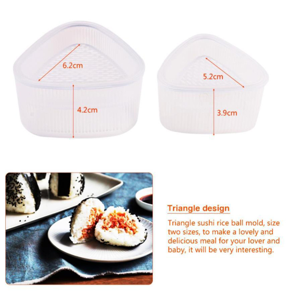 2Pcs Triangle Rice Mold Set Fo - đánh giá và giá Seaweed Snack