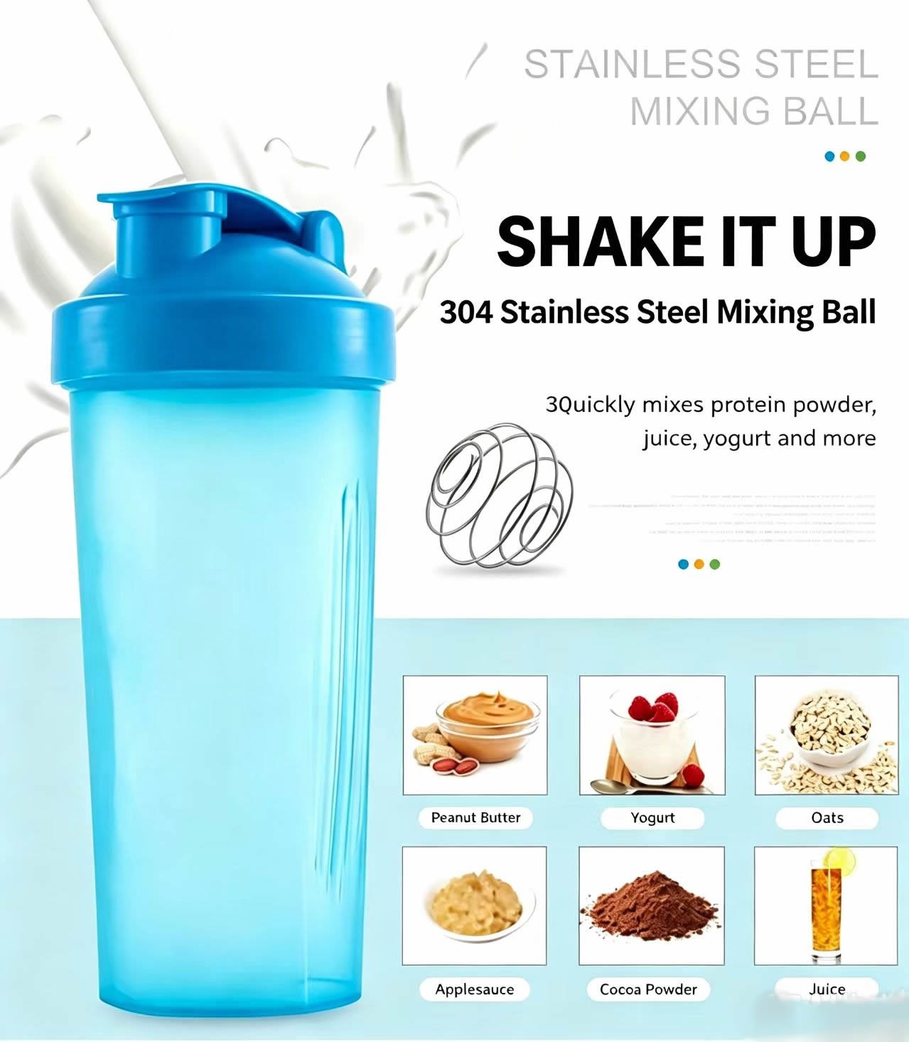 2PCS 20 oz Protein Shaker Bott - đánh giá và giá Protein Bar