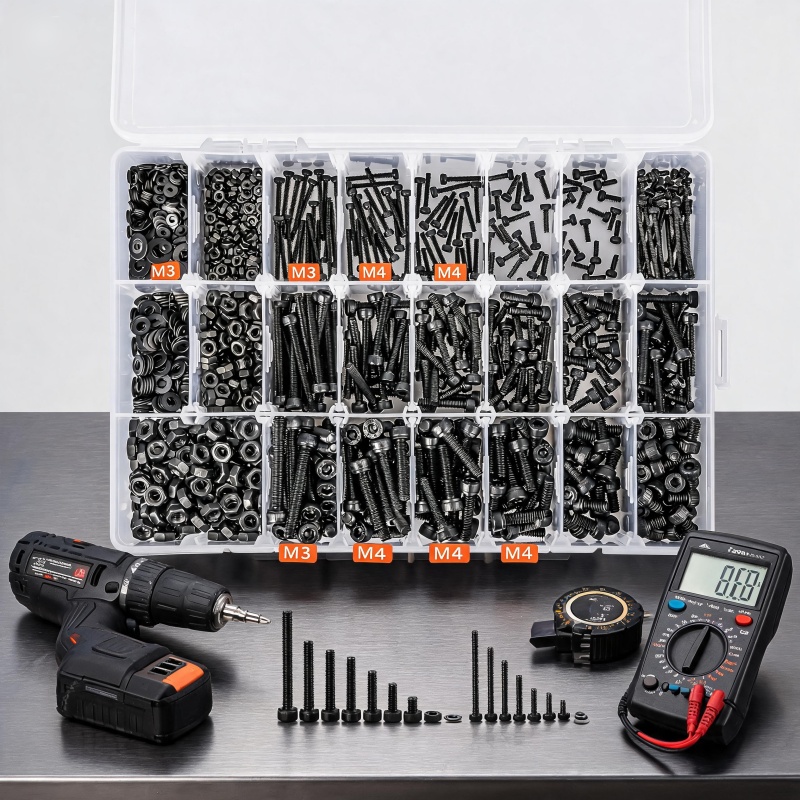 1260Pcs 12.9 Alloy Steel Metri - đánh giá và giá Nuts Mix