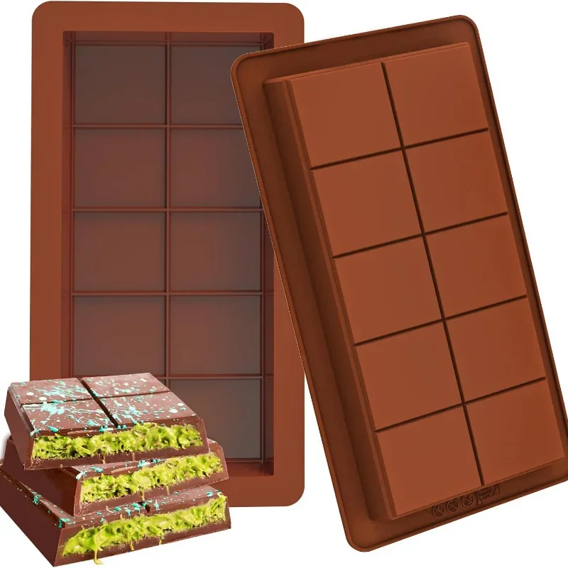 Chocolate Bar Molds Silicone B - đánh giá và giá Protein Bar