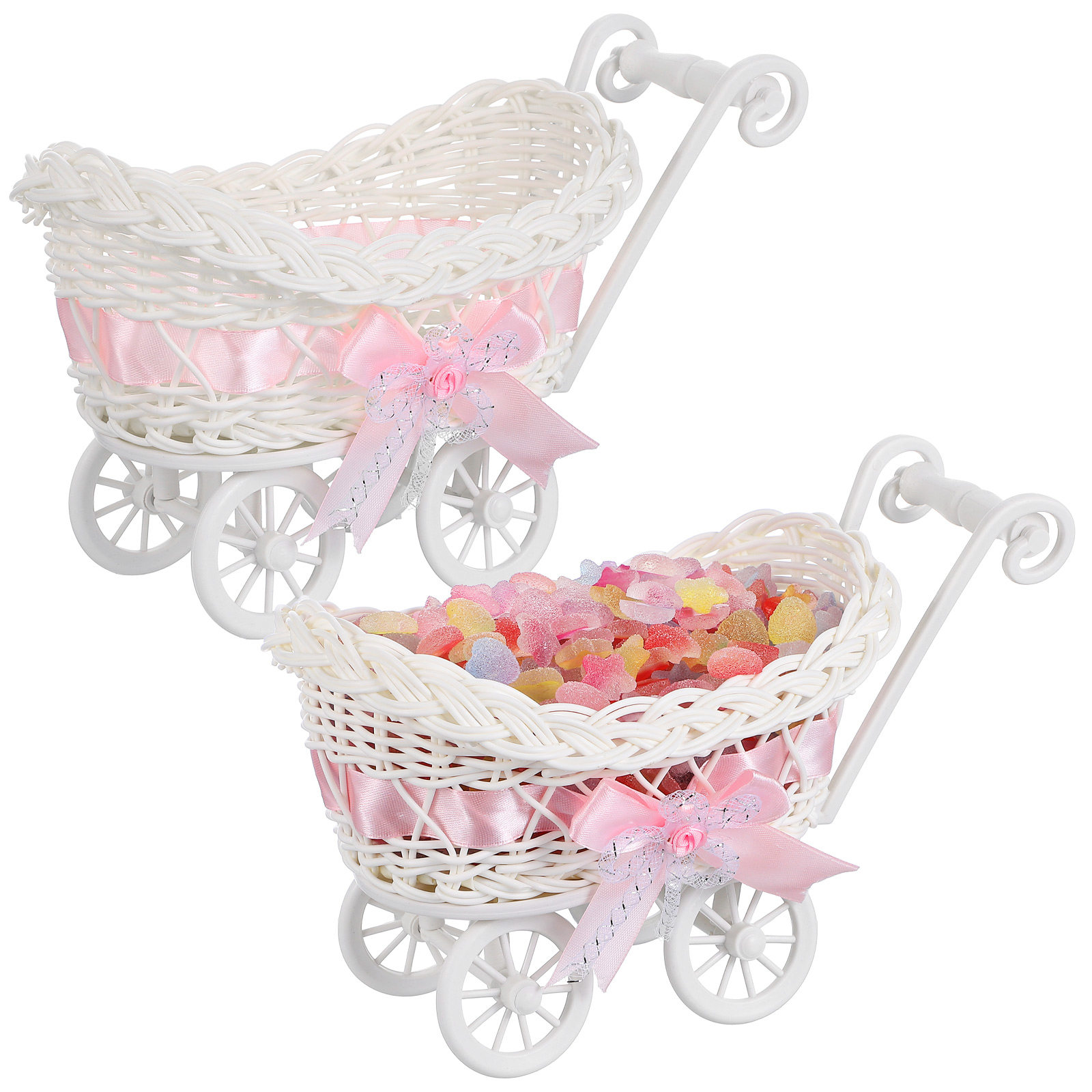 2Pcs Cute Shopping Cart Style  - đánh giá và giá Dried Fruit