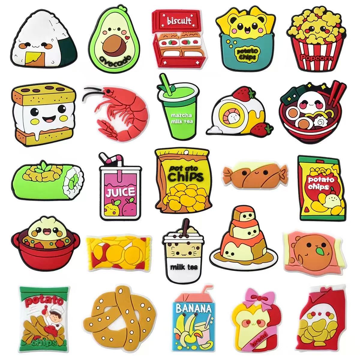 25-100pcs Mixed Food Series Sh - đánh giá và giá Food Snacks Drinks