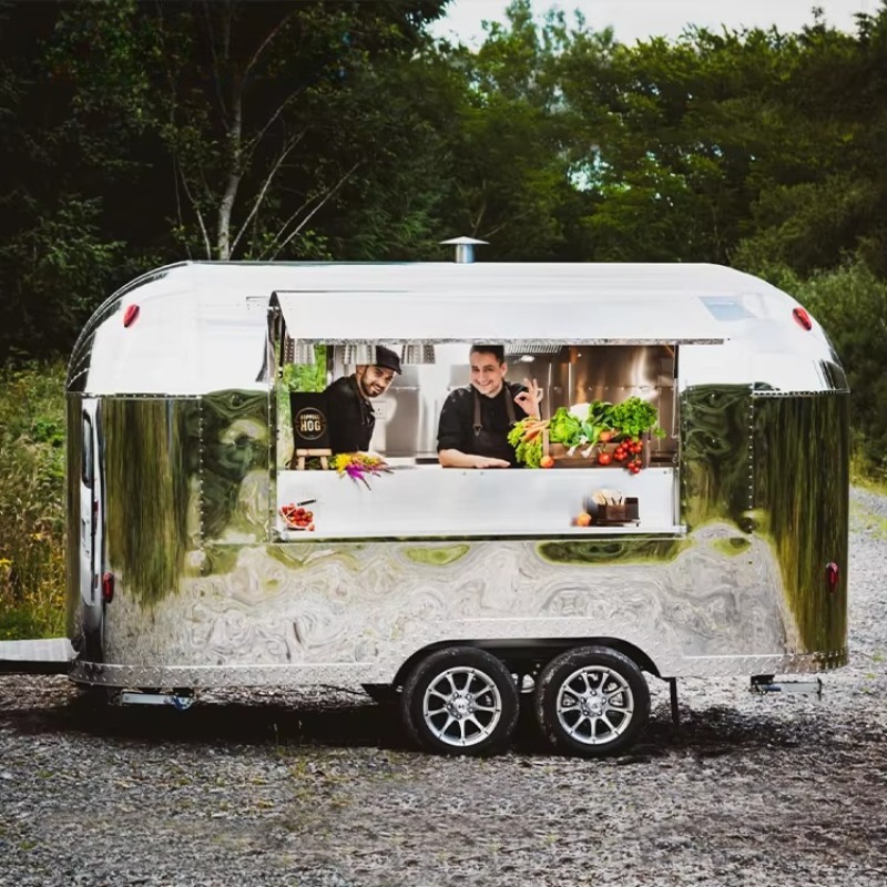 Food Truck Trailer Mobile Ice  - đánh giá và giá Popcorn