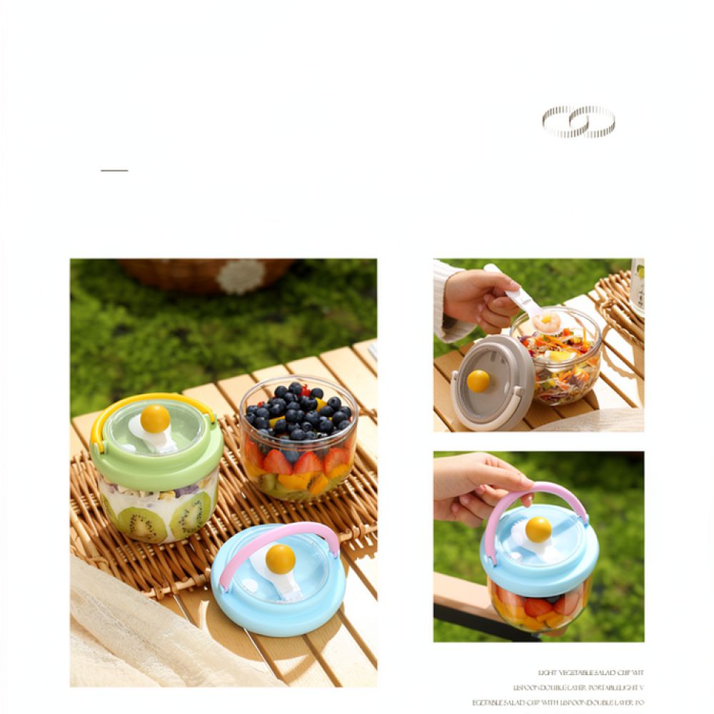 Ins Style Portable Salad Conta - đánh giá và giá Healthy Snacks Food