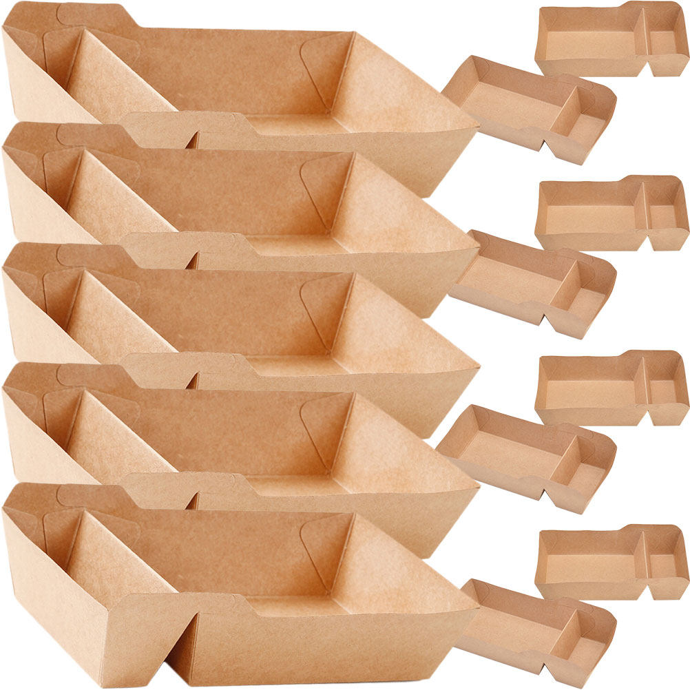 50Pcs Paper Food Box Eco Frien - đánh giá và giá Chocolate Snack
