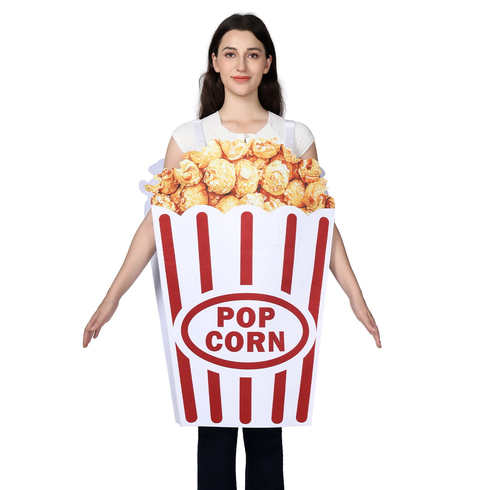 Adult Popcorn Box Costume Funn - đánh giá và giá Popcorn