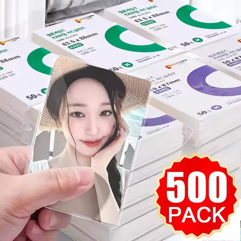 500Pcs Korea Card Sleeves HD T - đánh giá và giá Popcorn